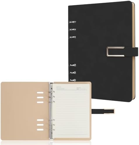 A5 leather ring binder