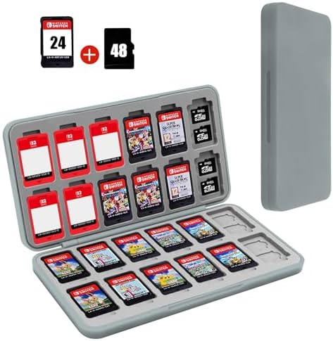 Nintendo Switch game case, grey